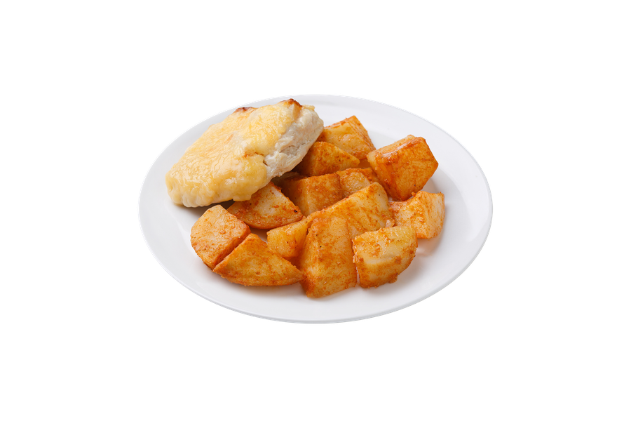 Грудка куриная КИТЫ ЕДЫ с ананасами под сыром с картофелем 270г, шт., превью