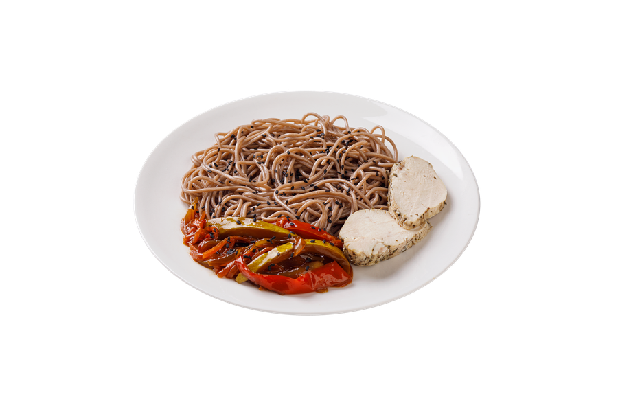 Гречневая лапша КИТЫ ЕДЫ с курицей и овощами 200г, шт, предпросмотр