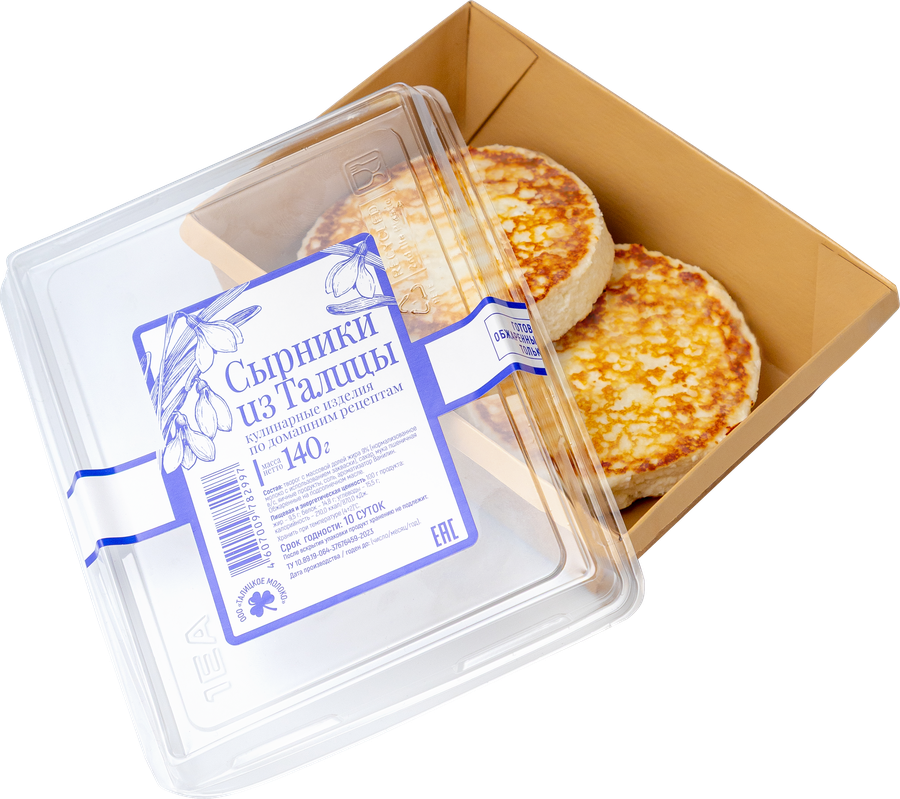 Сырники ИЗ ТАЛИЦЫ, без змж, 140г, превью