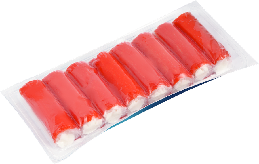 Крабовые палочки РУССКОЕ МОРЕ Краб-ролл с сыром, имитация, 180г, предпросмотр
