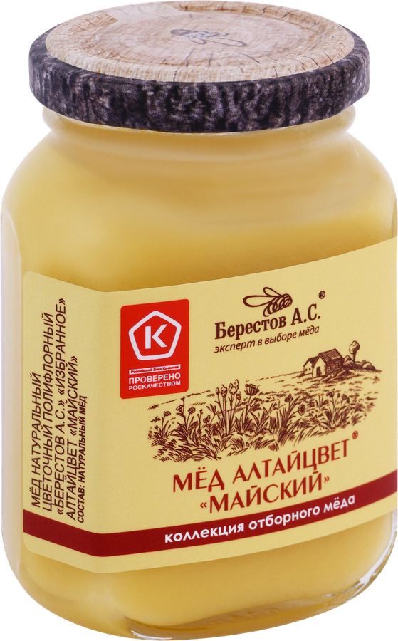 Мед майский БЕРЕСТОВ А.С. Избранное, 200г, предпросмотр