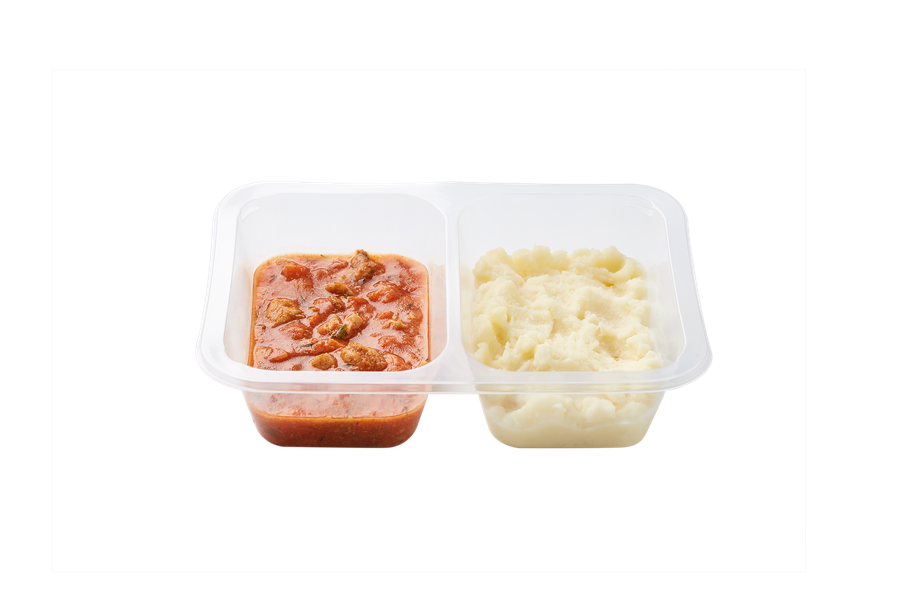 Бефстроганов КИТЫ ЕДЫ из говядины с пюре картофельным корр 270г, шт., предпросмотр