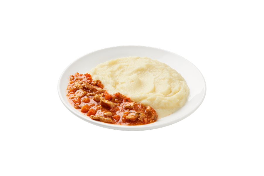 Бефстроганов КИТЫ ЕДЫ из говядины с пюре картофельным корр 270г, шт., превью