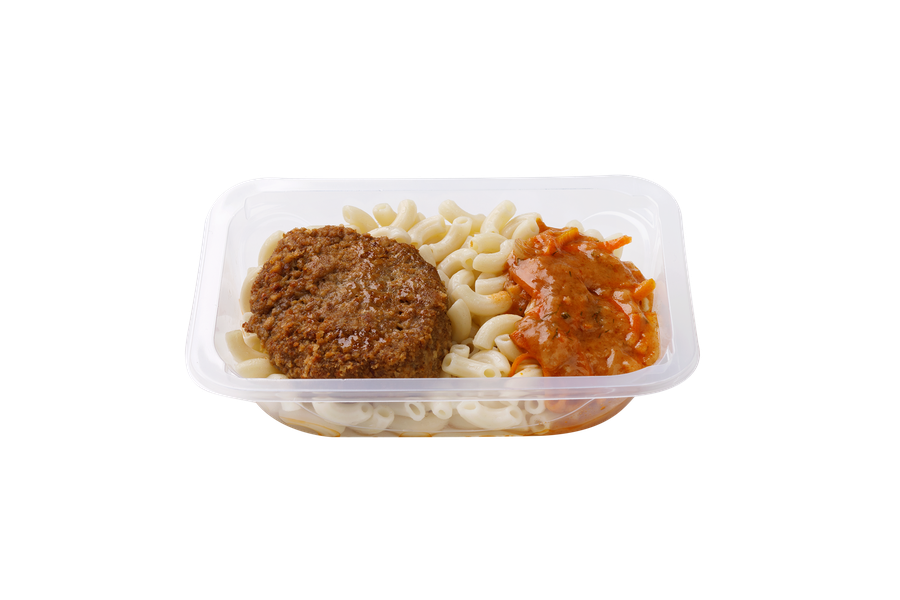 Котлета домашняя КИТЫ ЕДЫ с макаронными изделиями и соусом&nbsp; 300г, шт., превью