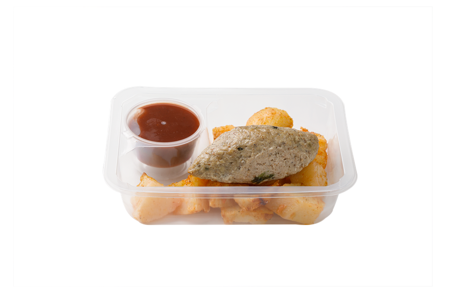 Люля из куриного филе КИТЫ ЕДЫ с запеченной картошечкой 270г, шт., предпросмотр
