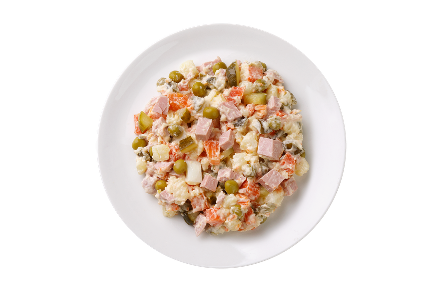 Салат Оливье КИТЫ ЕДЫ 150г, шт., предпросмотр
