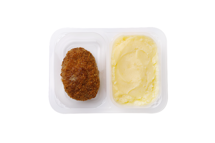 Котлета куриная КИТЫ ЕДЫ, пюре картофельное 300г, шт., предпросмотр