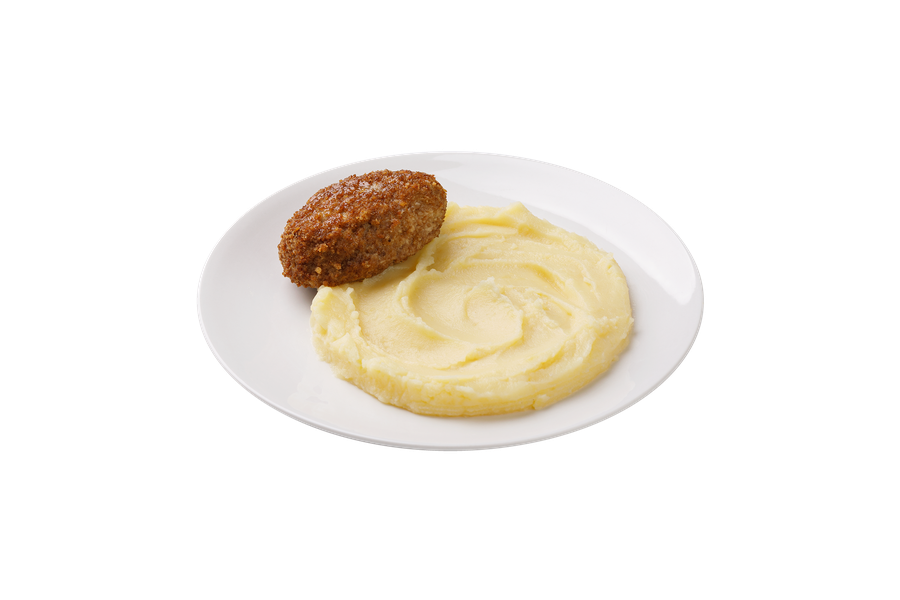 Котлета куриная КИТЫ ЕДЫ, пюре картофельное 300г, шт., предпросмотр