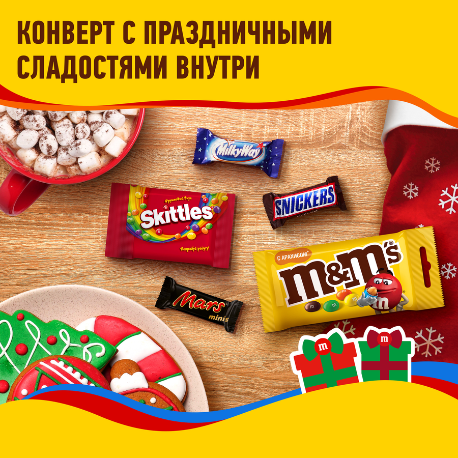 Набор кондитерских изделий M&M'S & FRIENDS Маленькая посылка, 99г, превью