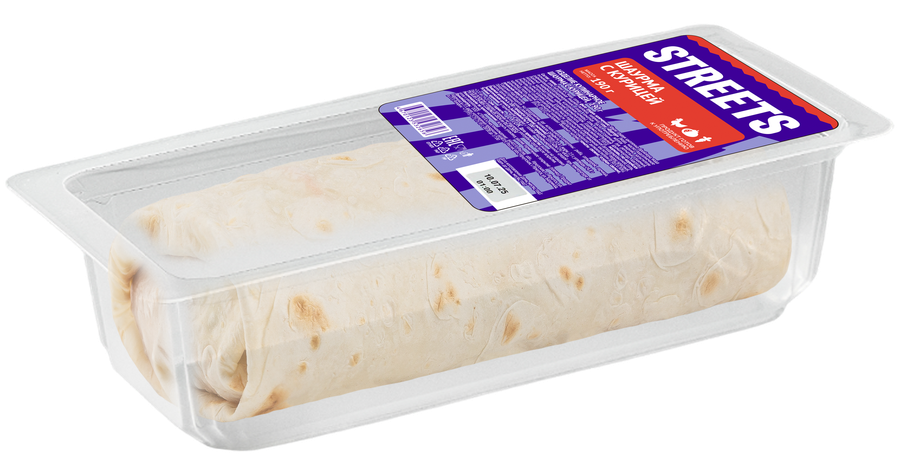 Шаурма СТРИТС с курицей, 190г, предпросмотр