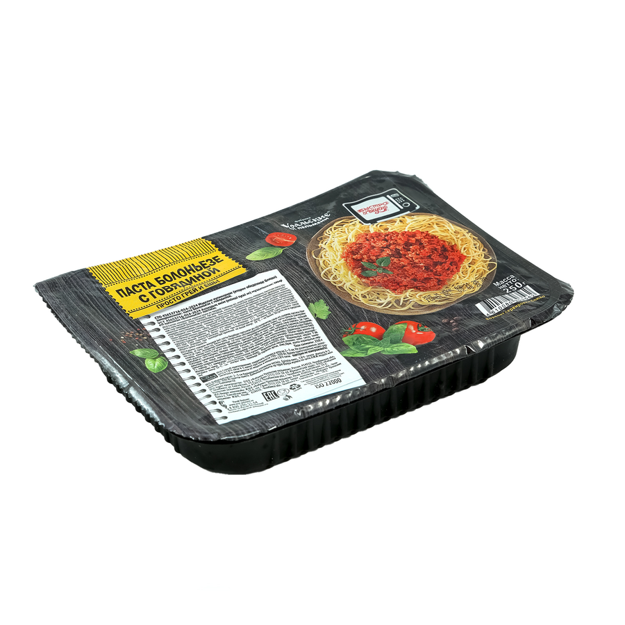 Паста&nbsp;БЫСТРО&ВКУСНО Болоньезе&nbsp;с&nbsp;говядиной,&nbsp;250г, предпросмотр