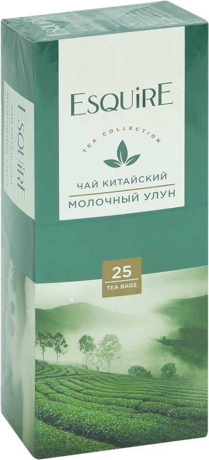 Чай зеленый Эсквайр молочный улун с/я к/у 25п. PL, предпросмотр