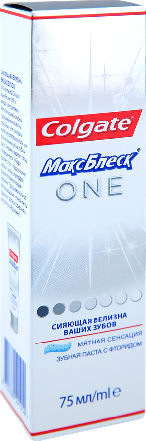 Зубная паста COLGATE Макс Блеск Пикантная мята, 75мл, предпросмотр