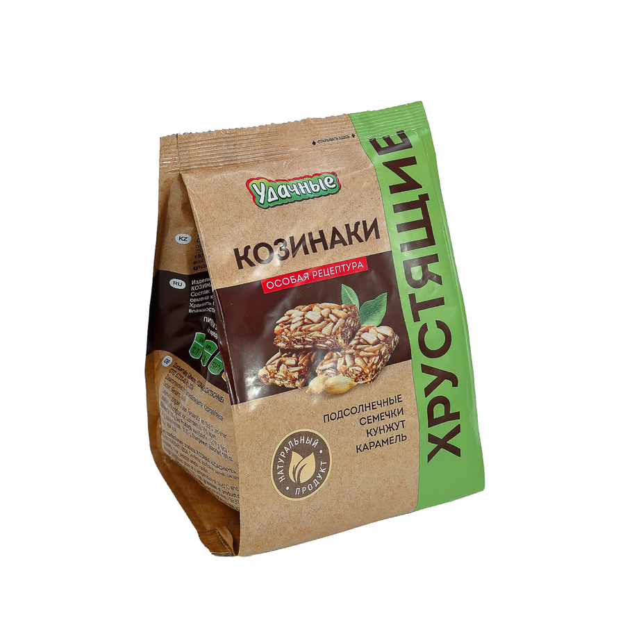 Козинаки УДАЧНЫЕ Хрустящие, 200г, превью