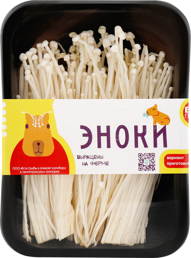 Грибы Еноки 100г, предпросмотр