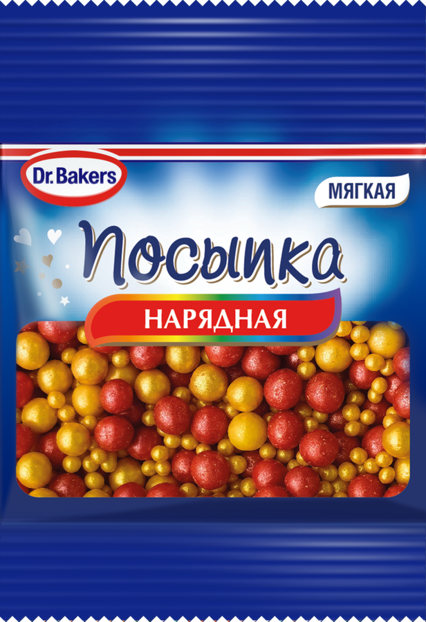 Посыпка Нарядная DR. BAKERS ф/п 10г., превью