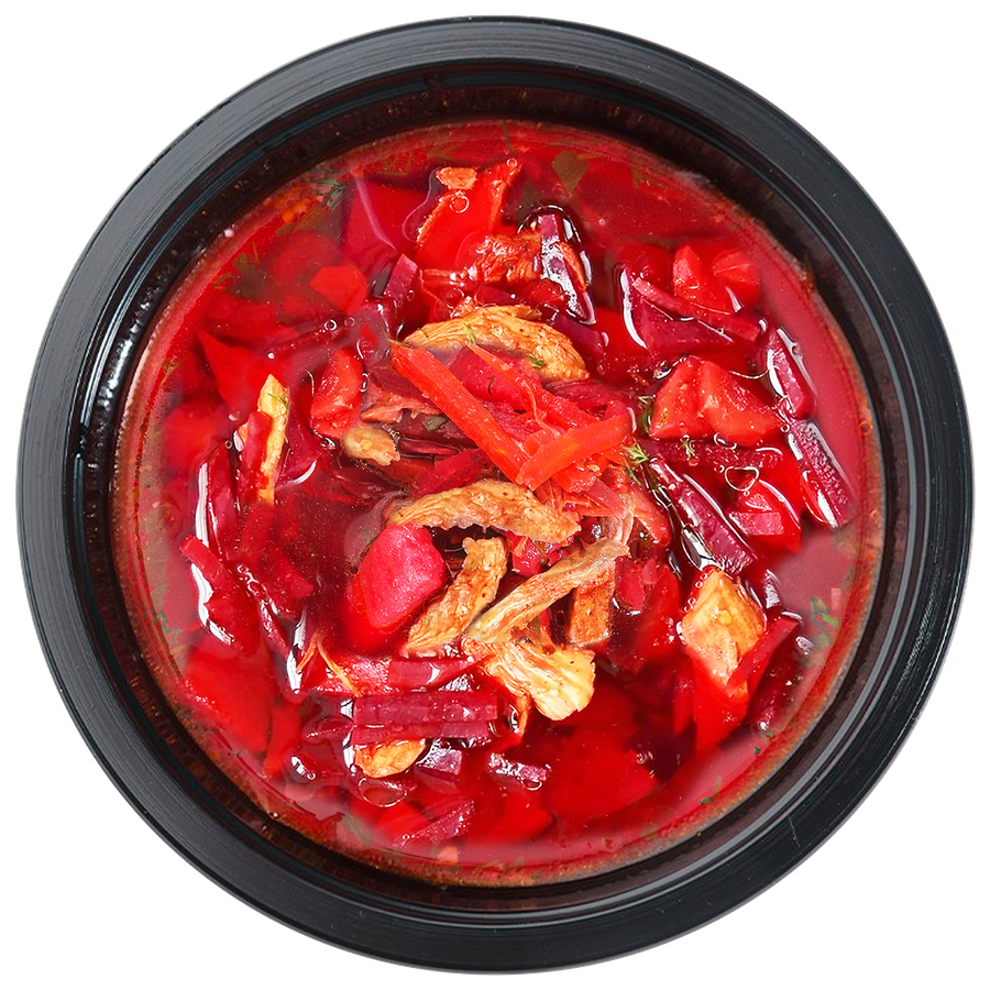 Борщ с курицей ФЗП лоток 250г., предпросмотр