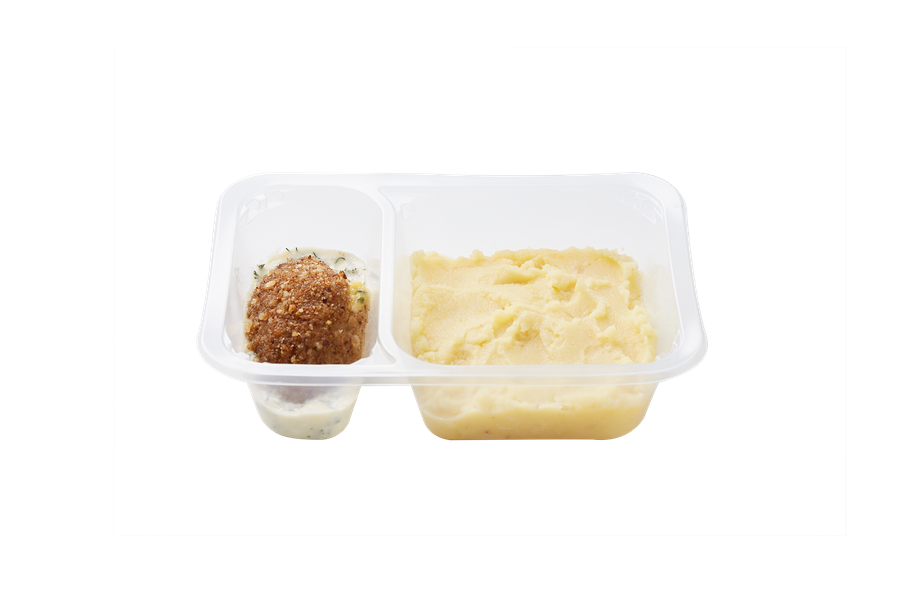 Зразы куриные "Смак" с сыром КИТЫ ЕДЫ, картофельное пюре, соус сметанный 315г, шт., превью