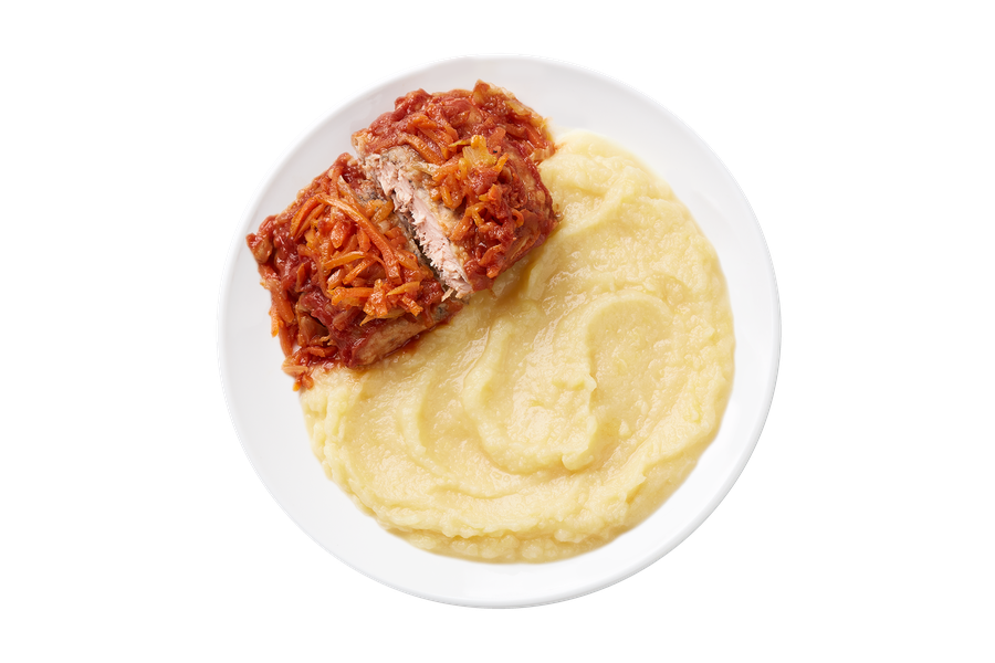 Горбуша в маринаде КИТЫ ЕДЫ с картофельным пюре 300г, шт., превью
