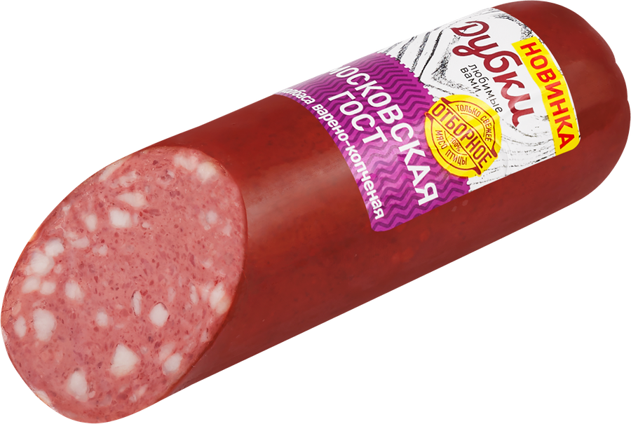 Колбаса Московская в/к 300гр МК ДУБКИ, превью