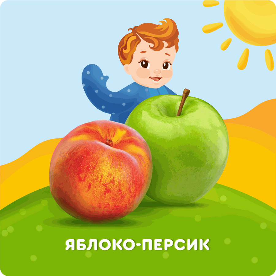 Сок АГУША яблоко-персик тба 200 мл ВБД, превью