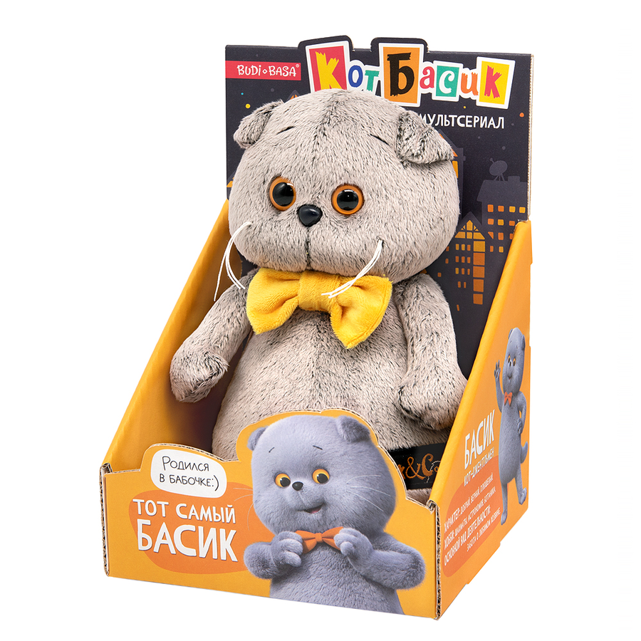 Игрушка мягкая КОТ БАСИК, КОШЕЧКА ЛИ-ЛИ ЧЗ, предпросмотр