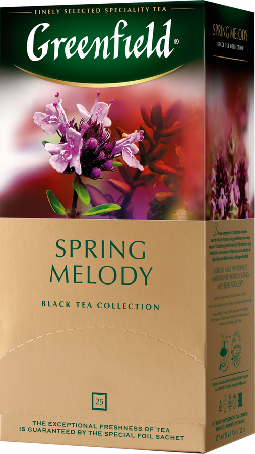 Чай черный GREENFIELD Spring Melody, 25пак, превью