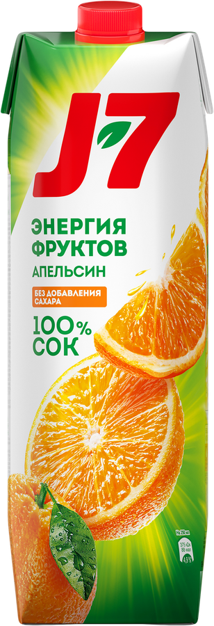 Сок J7 Апельсин с мякотью, 0.97л, предпросмотр