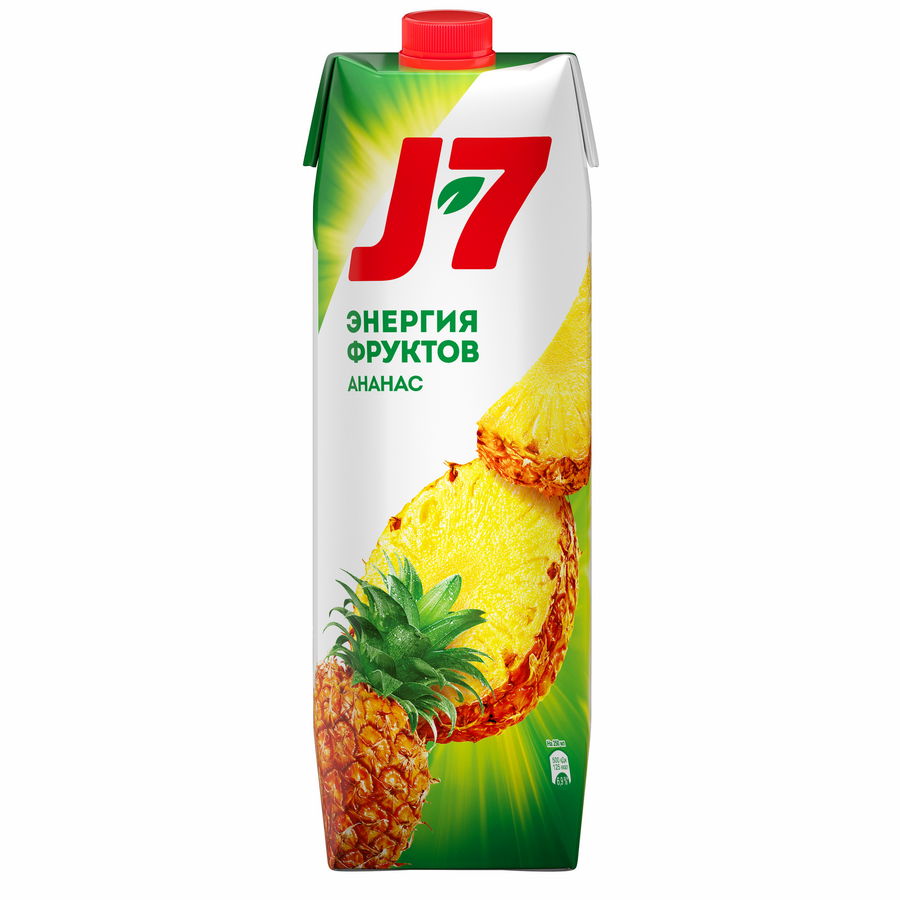 Нектар J7 Ананас с мякотью, 0.97л, предпросмотр